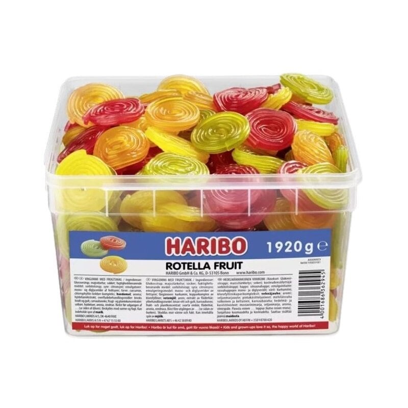 Haribo Rotella Fruit Storpack 1,92 kg