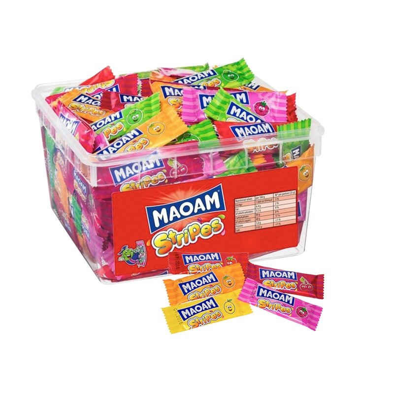 Haribo Maoam Stripes Storpack 1,05 kg