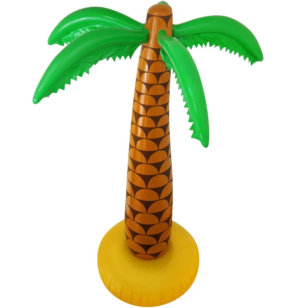 Uppblåsbar palm 168 cm