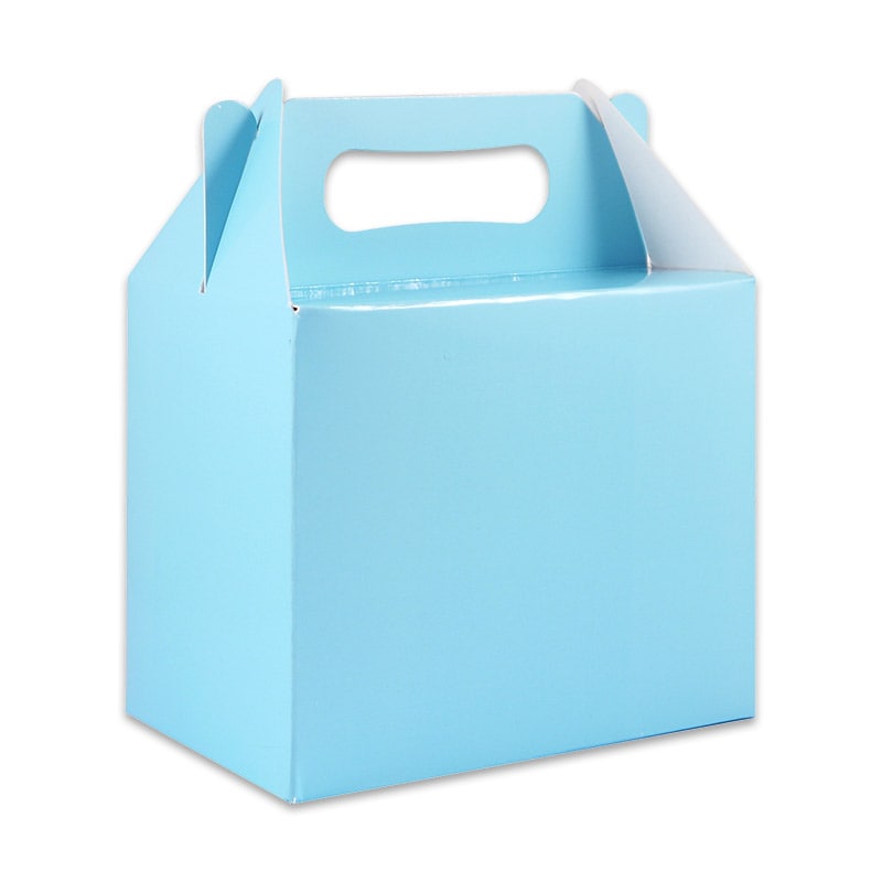 Partybox i ljusblå färg