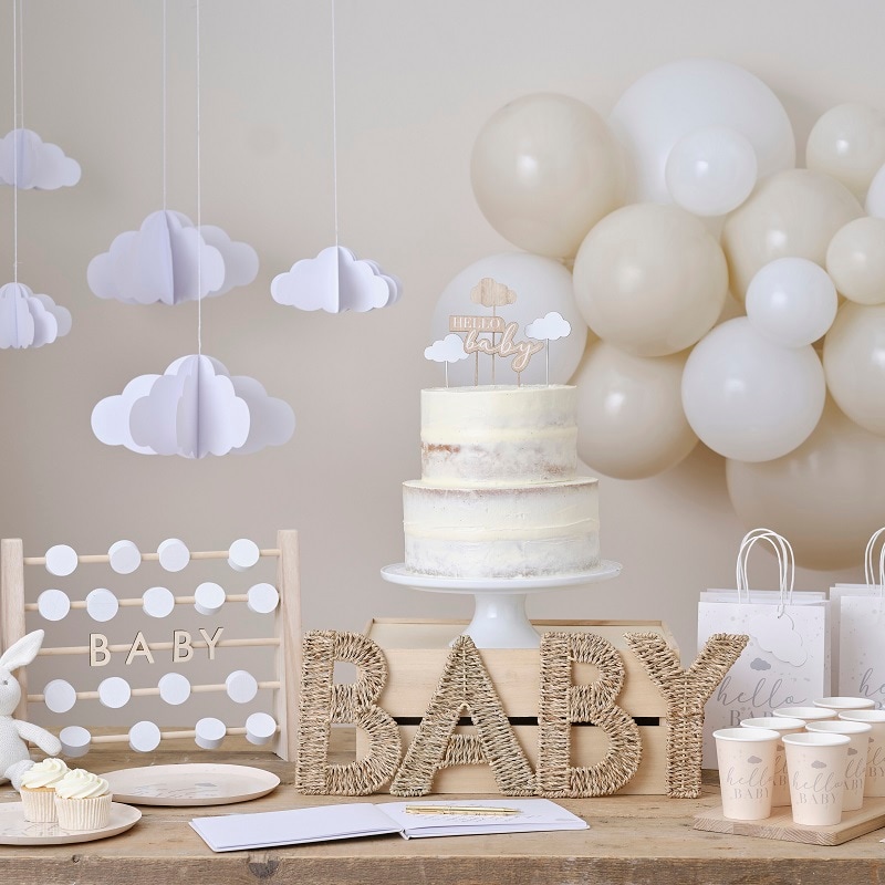Hello Baby - Cake Toppers 4-pack