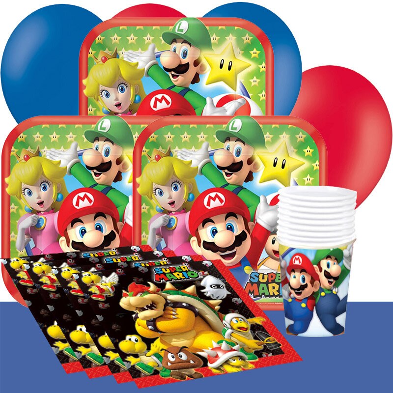 Super Mario, Kalaspaket Standard 8-24 pers
