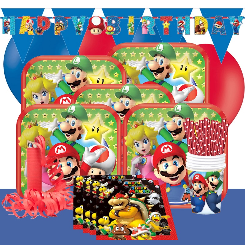 Super Mario, Kalaspaket Deluxe 8-24 pers