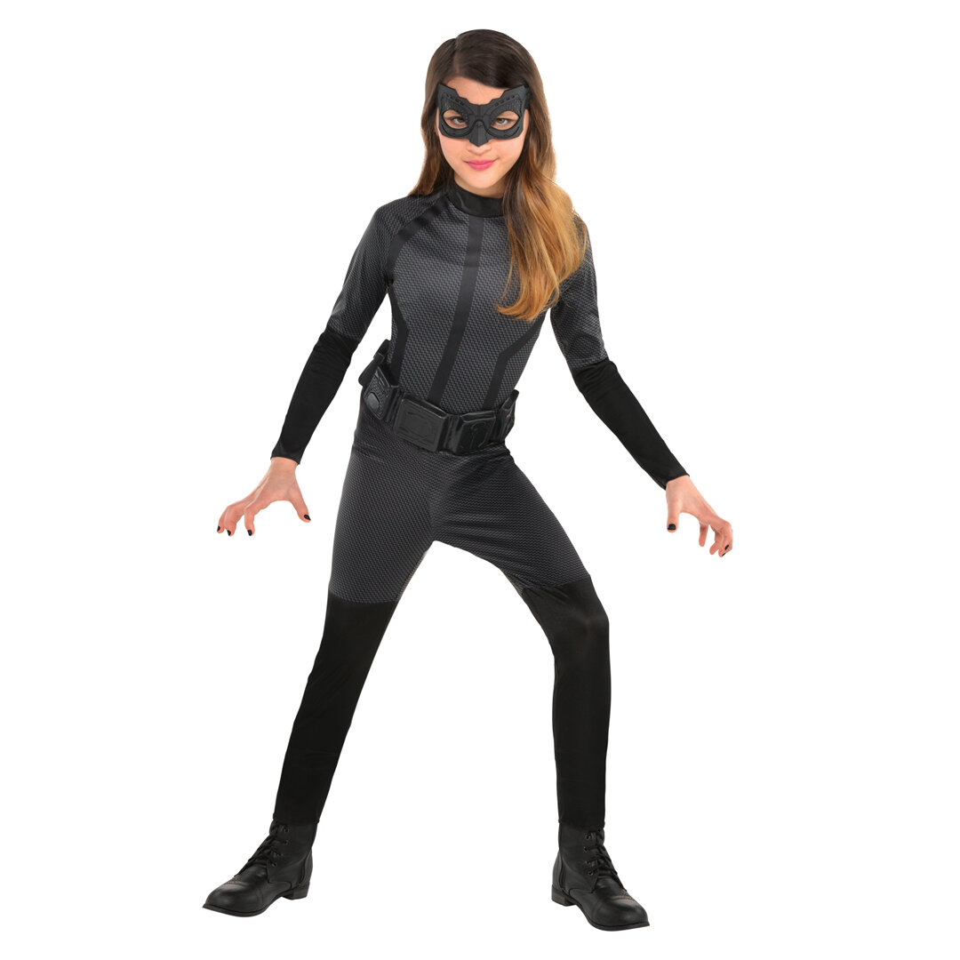 Catwoman Maskeraddräkt Barn 6-12 år