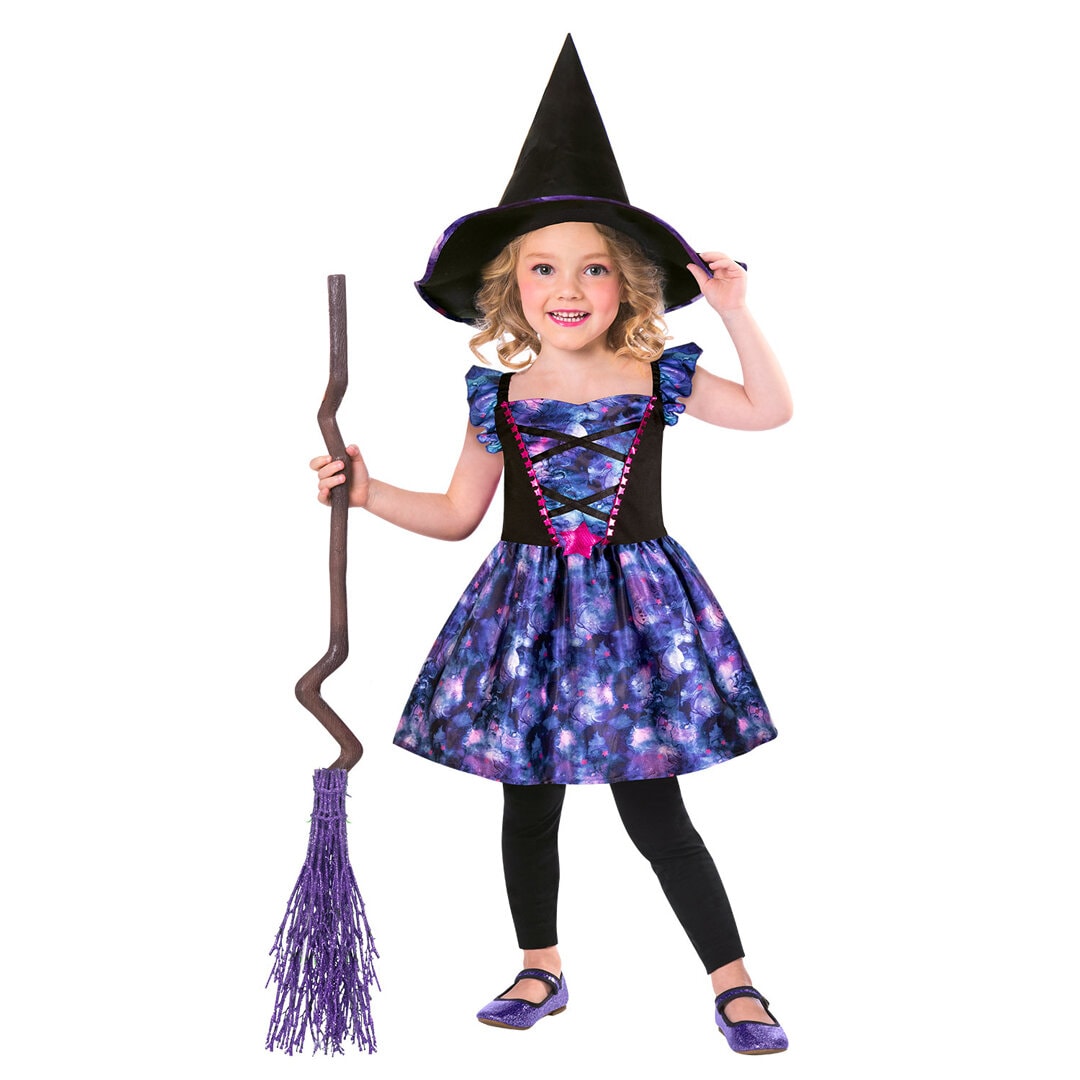 Mystical Witch Maskeraddräkt Barn 3-8 år