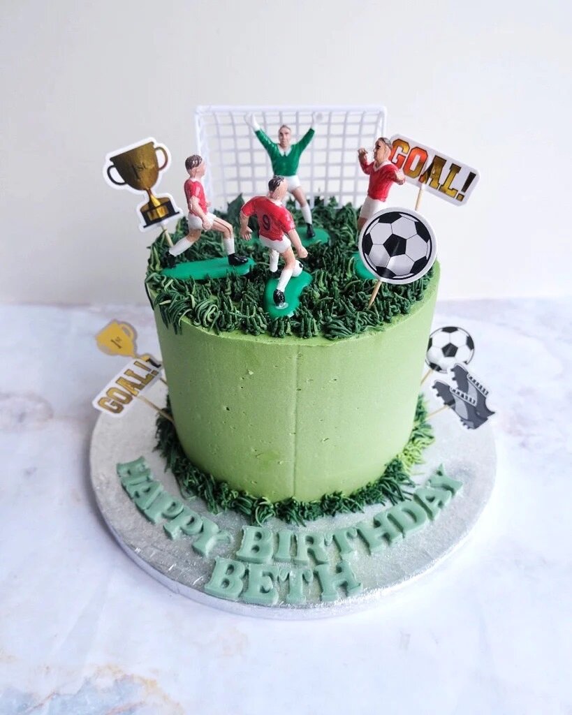 Cake Toppers - Fotbollar 12-pack