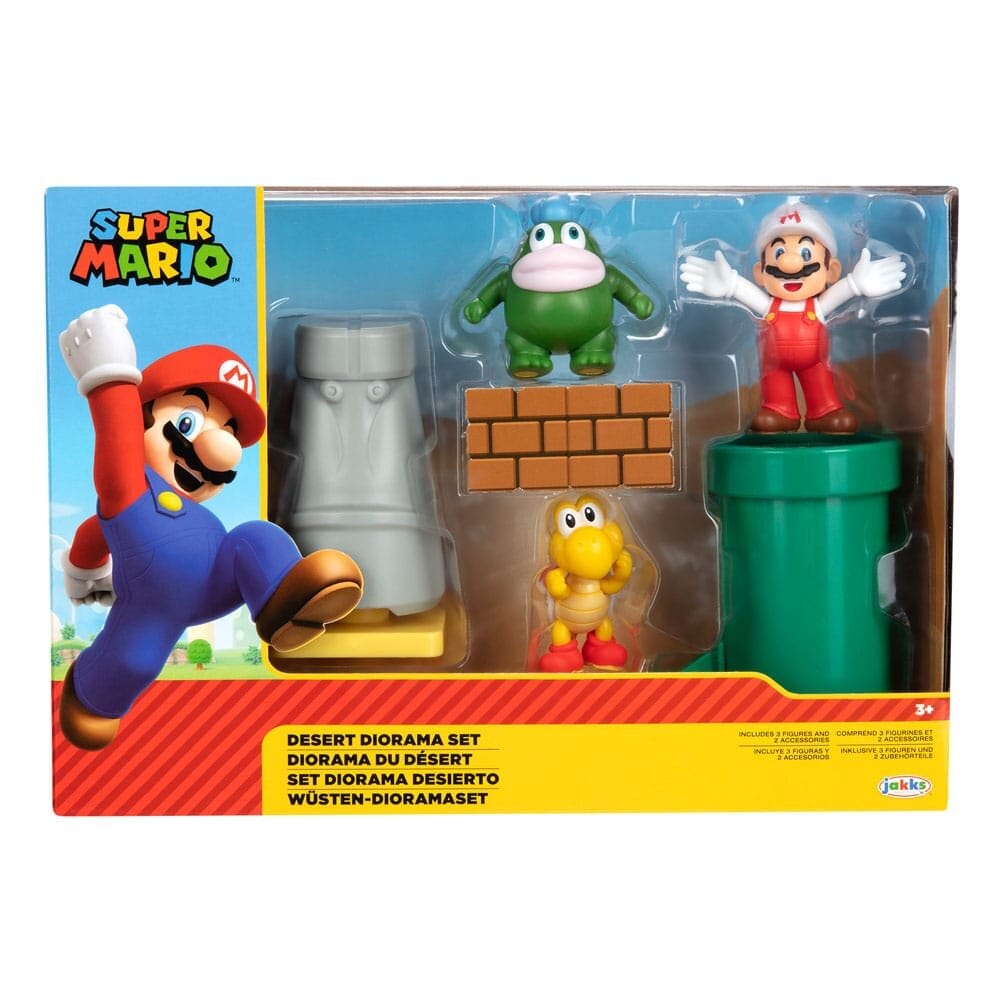 Super Mario Bros - Diorama Set Desert 