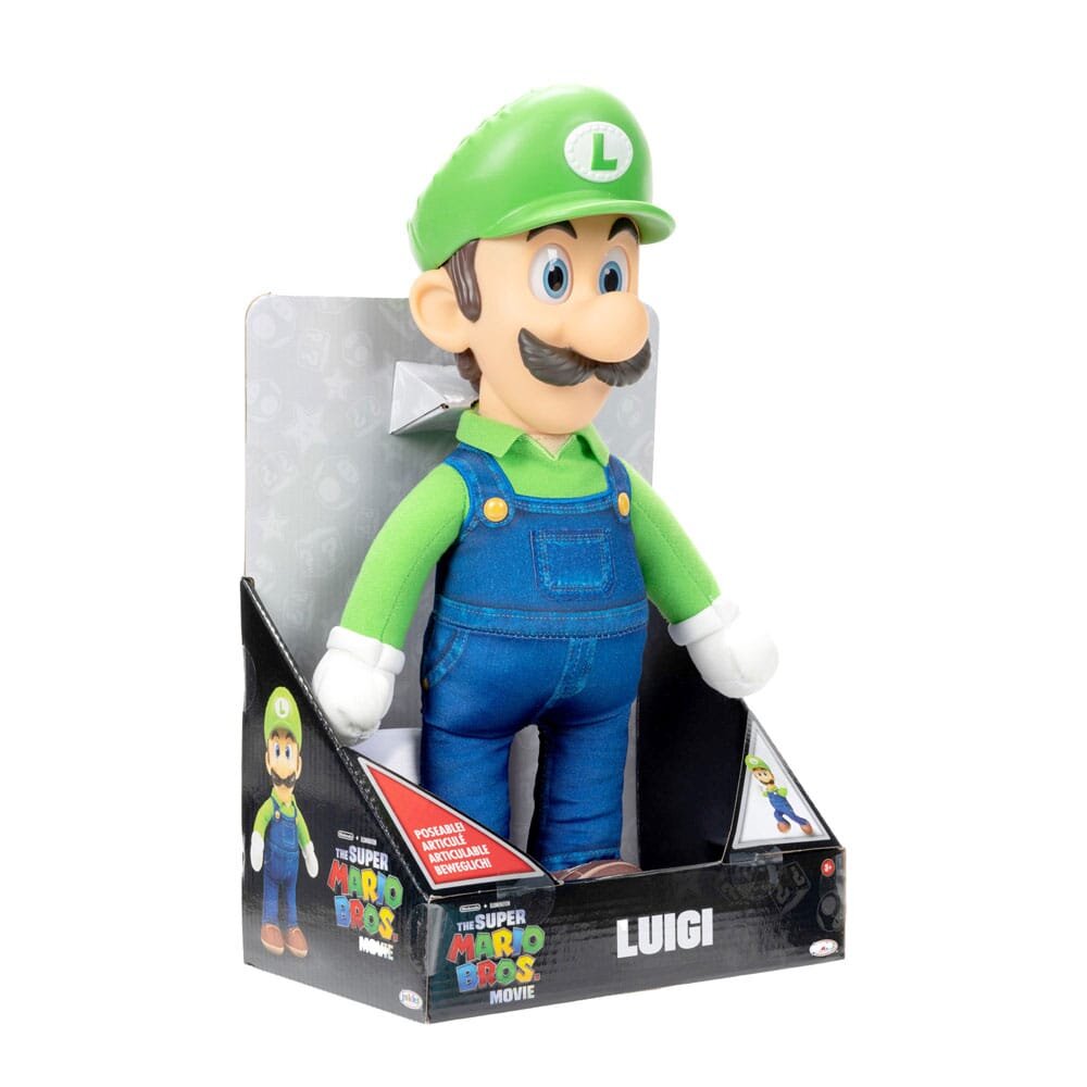 Super Mario Bros - Gosedjur Luigi Deluxe 30 cm