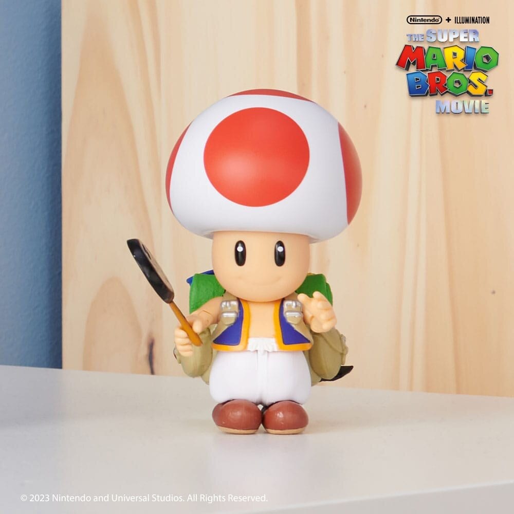 Super Mario Bros - Samlarfigur Toad 13 cm