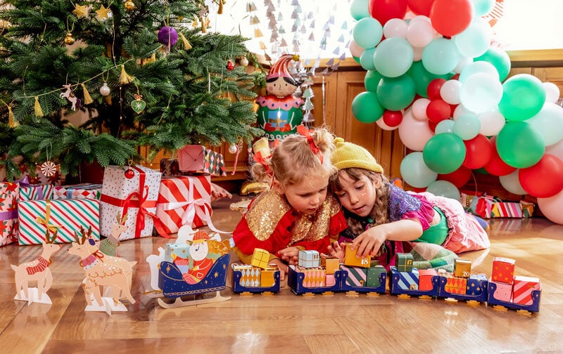 DIY Adventskalender - Tomtens släde