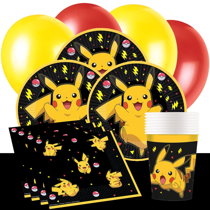 Pokémon Pikachu - Kalaspaket 8-24 personer