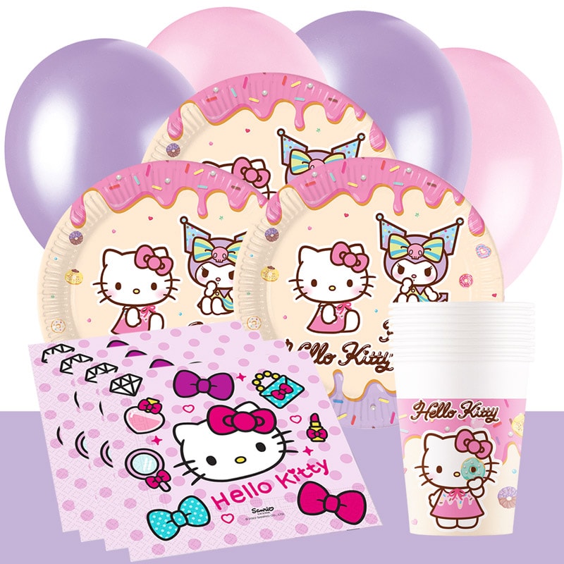 Hello Kitty Kuromi- Kalaspaket 8-16 personer