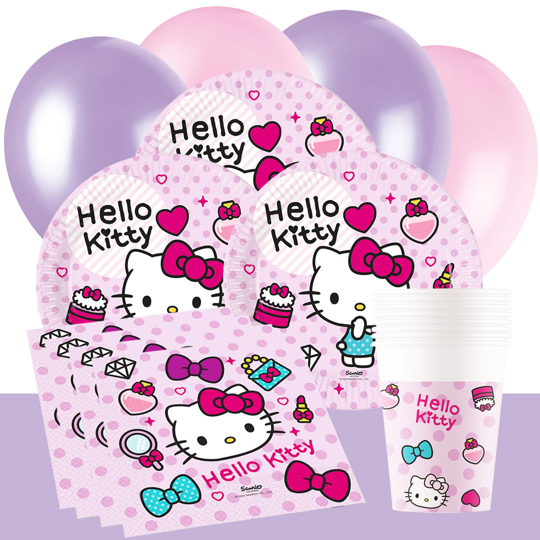 Hello Kitty - Kalaspaket 8-16 personer