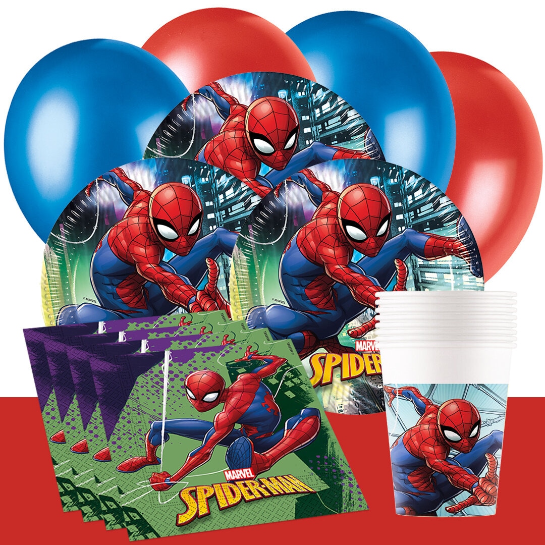 Spiderman - Kalaspaket 8-24 personer