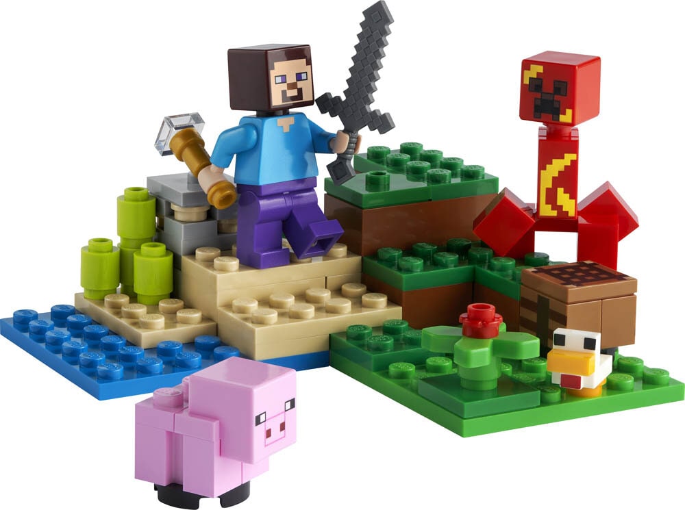 LEGO Minecraft - Creeper attacken 7+