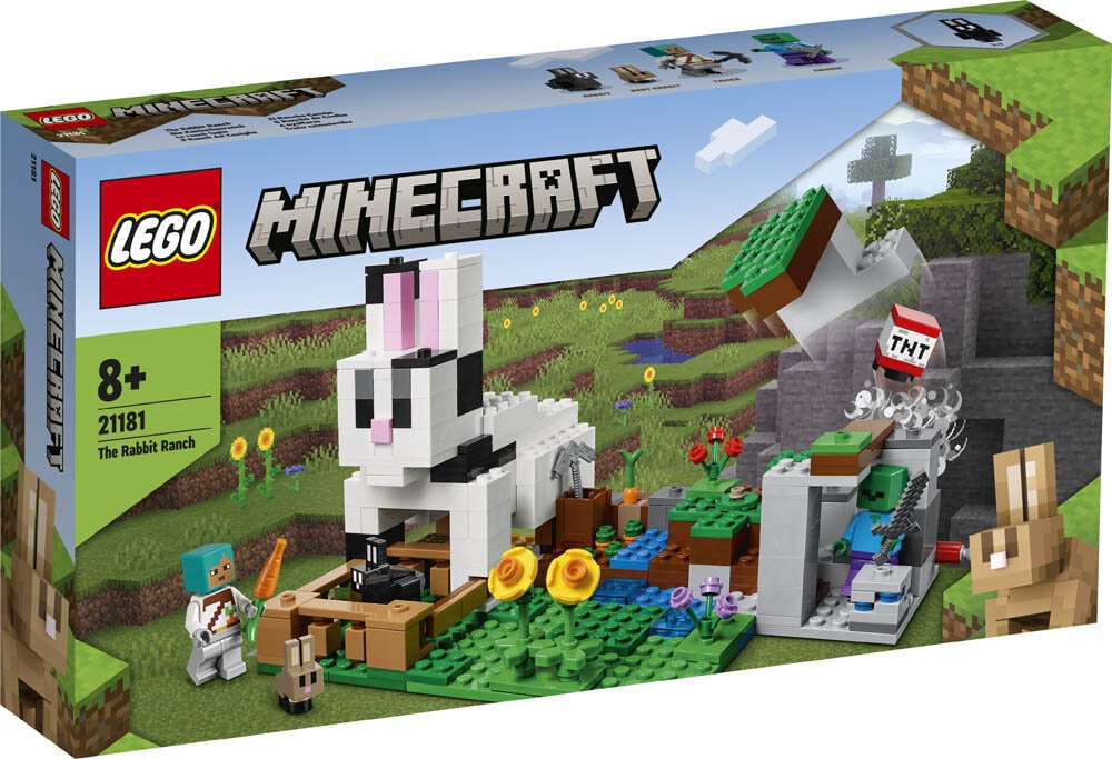 LEGO Minecraft - Kaninranchen 8+