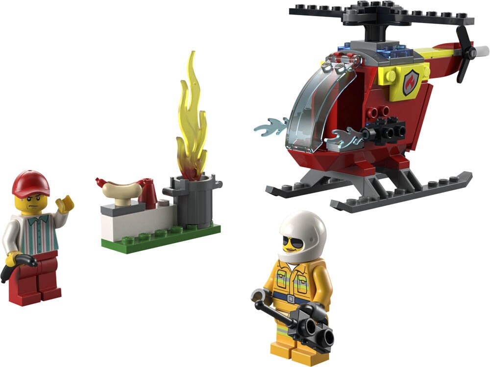 LEGO City - Brandhelikopter 4+