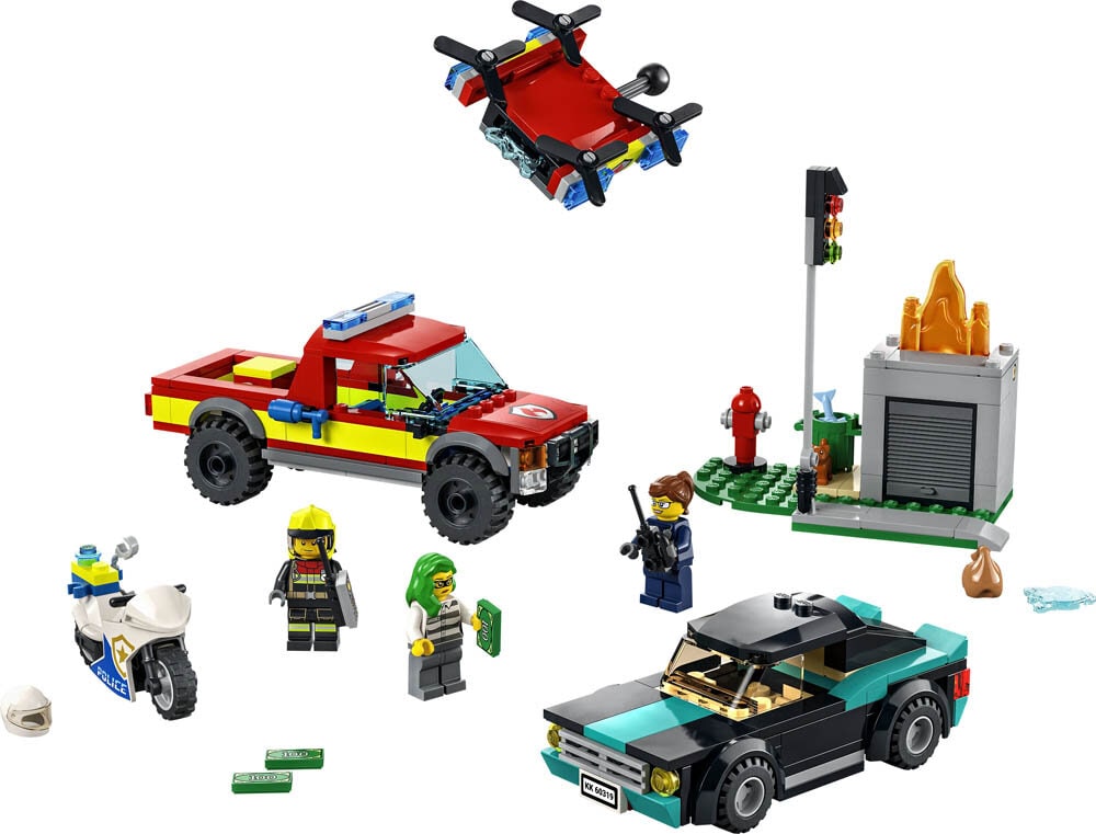 LEGO City, Brandräddning och polisjakt 5+