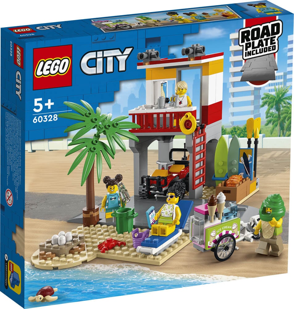 LEGO City - Livräddarstation på stranden 5+