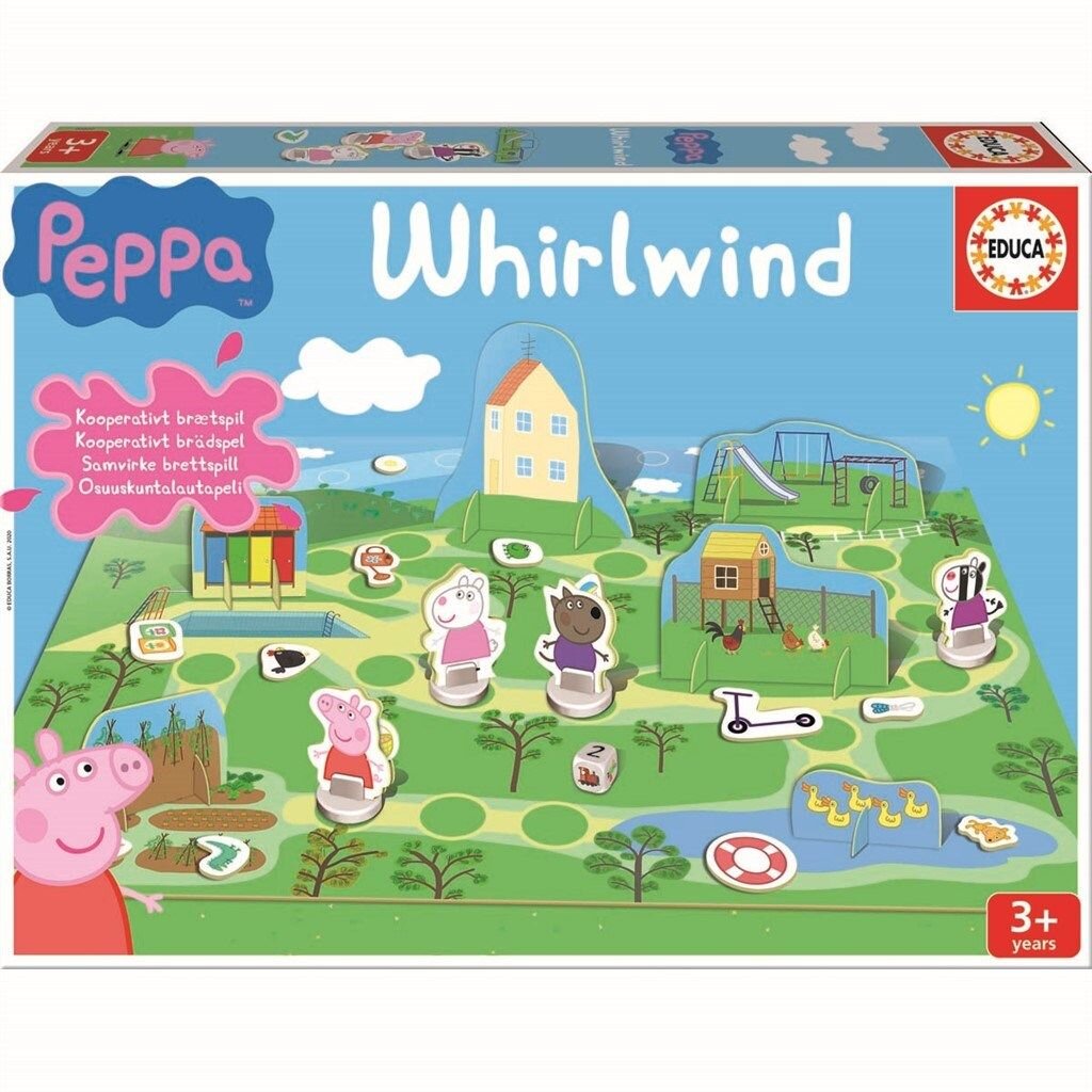 Educa Brädspel, Peppa Pig Whirlwind