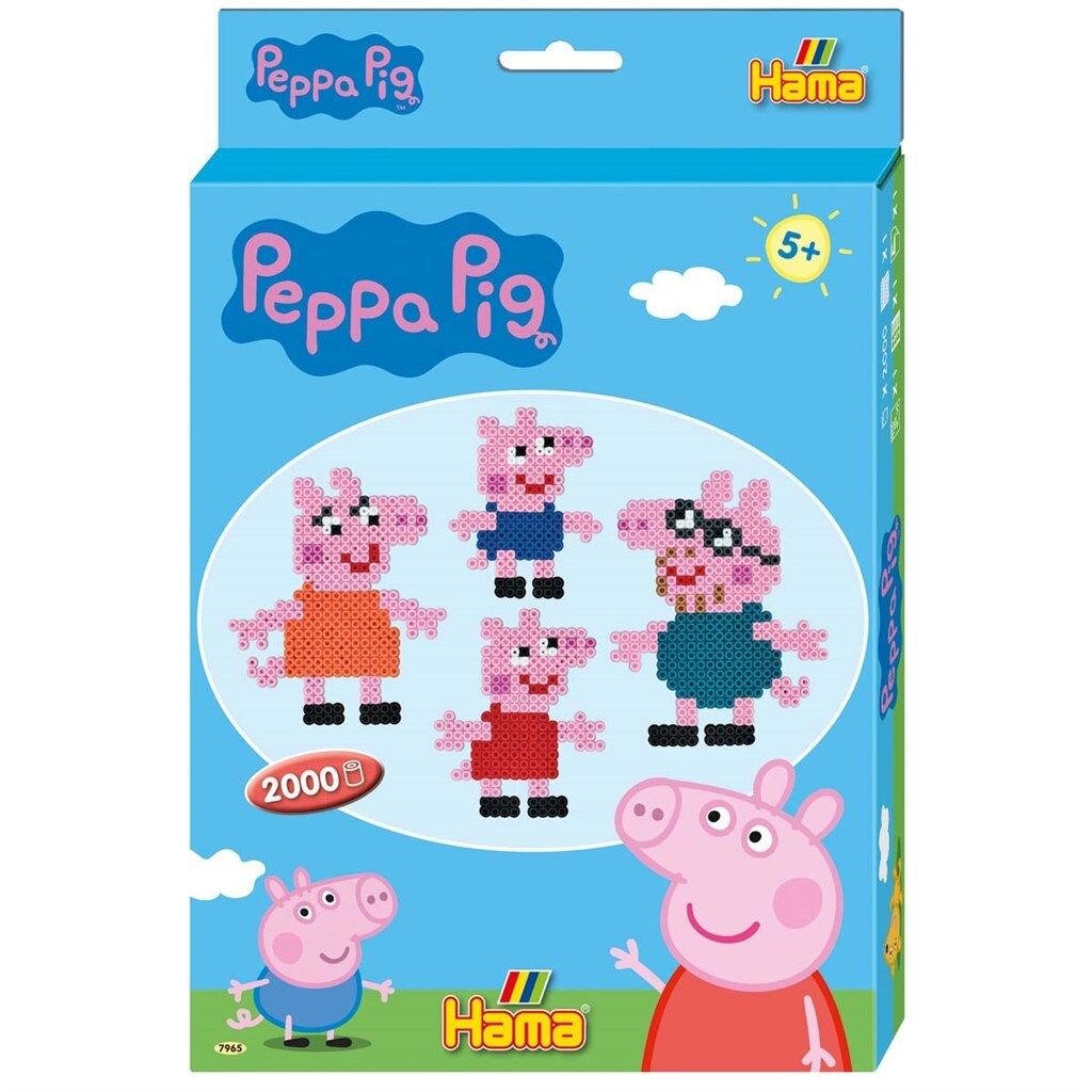 Hama - Pärlset Peppa Pig 2000 delar