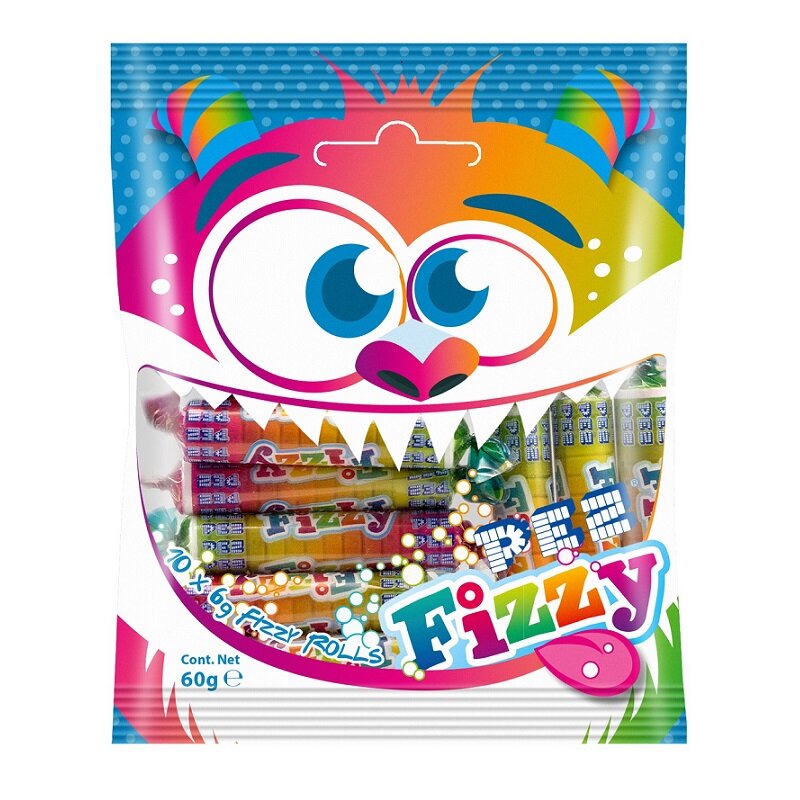 PEZ Fizzy Rolls 10-pack