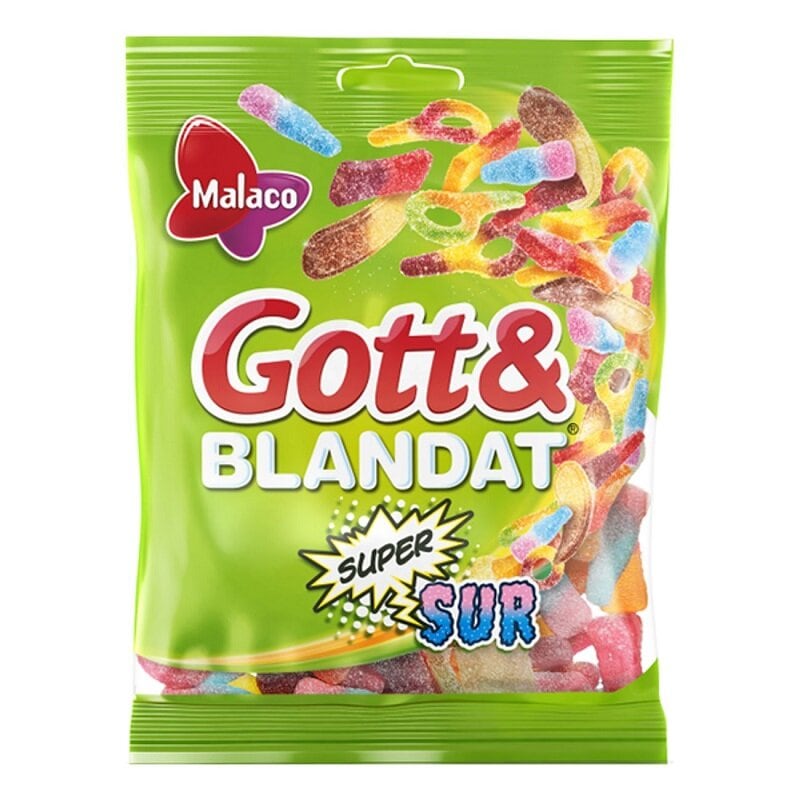 Gott & Blandat Supersur 130 gram