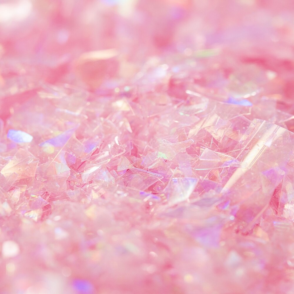 PME Ätbara Glitterflingor, rosa