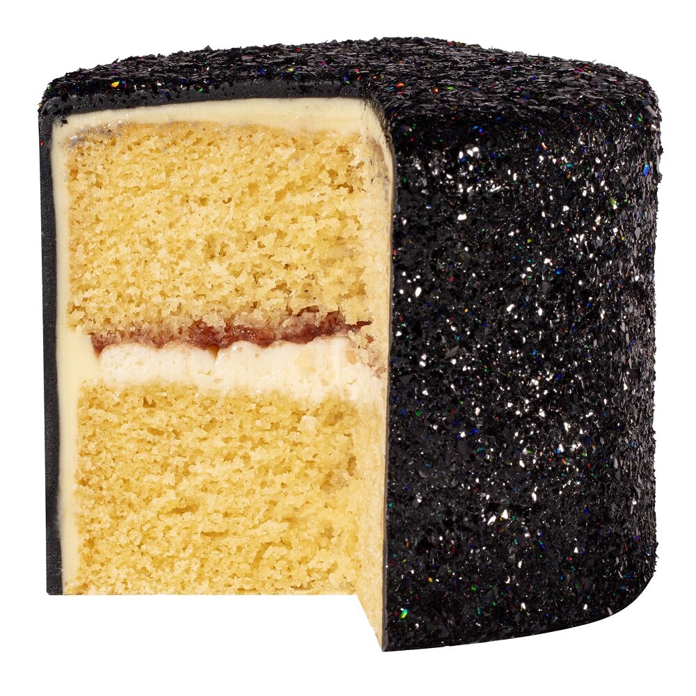 PME Ätbara Glitterflingor, svart onyx