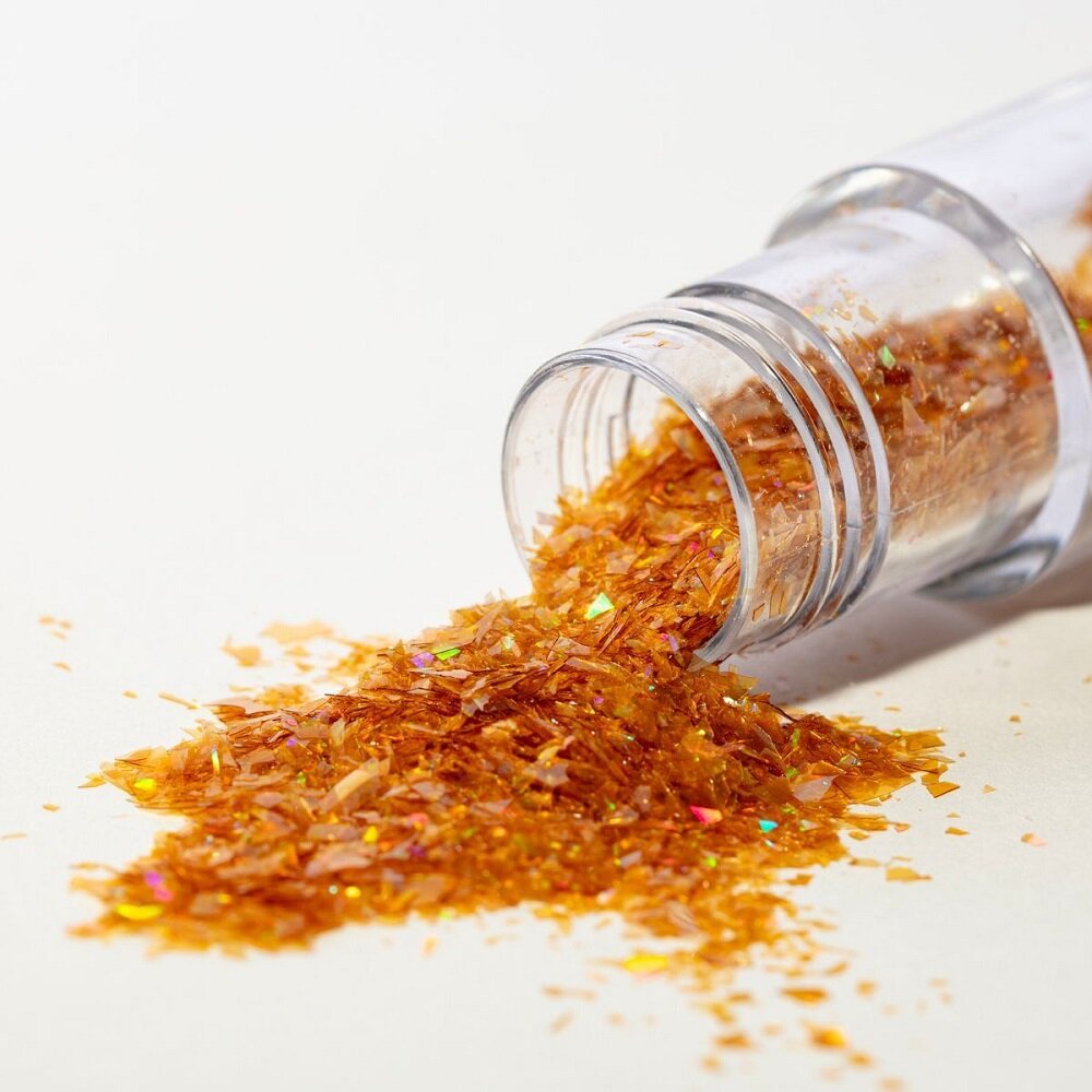 PME Ätbara Glitterflingor, guld