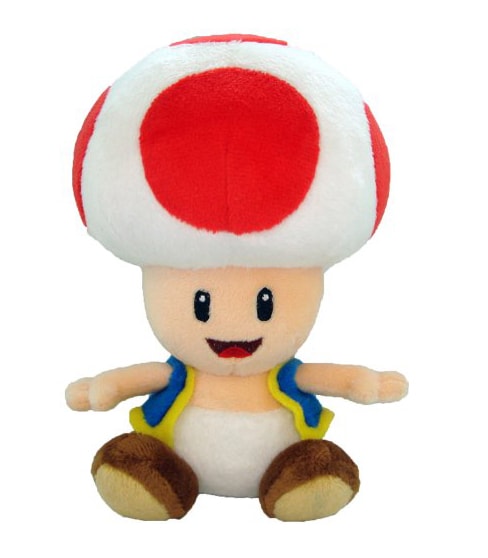 Super Mario, Toad mjukisdjur 17 cm