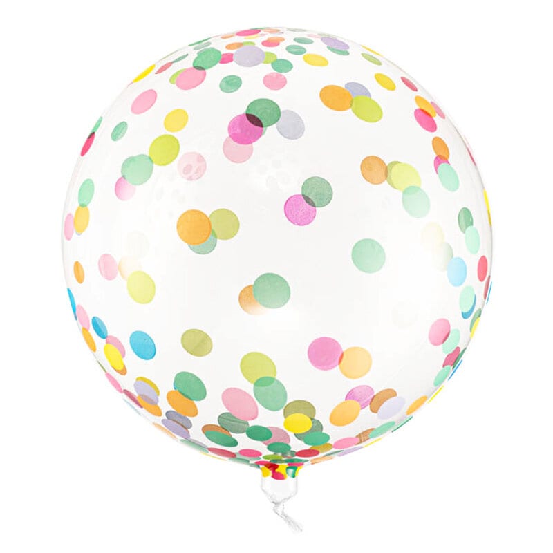 Klotformad Ballong Regnbågsprickar 40 cm