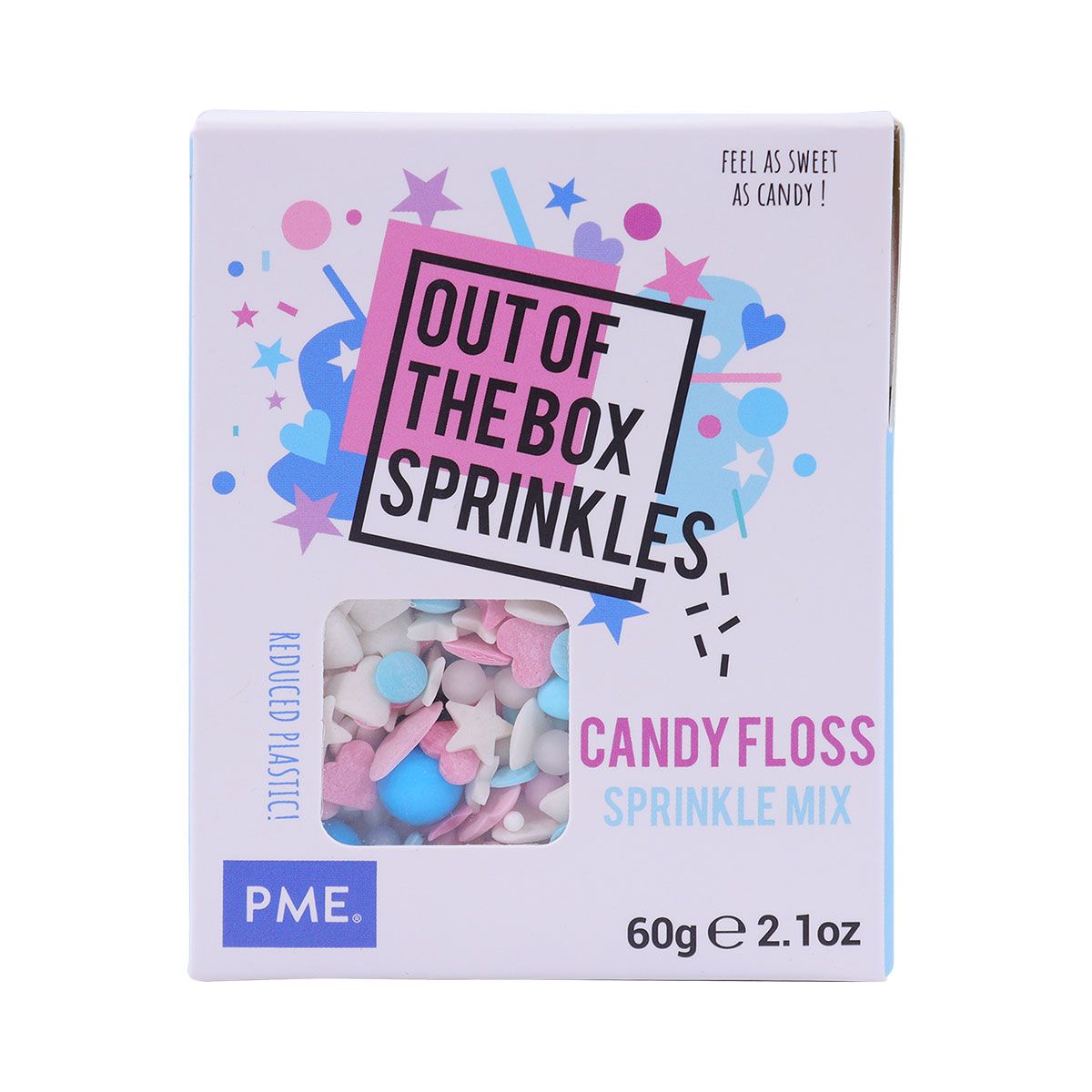 PME Strösselmix - Candy Floss 60 gram