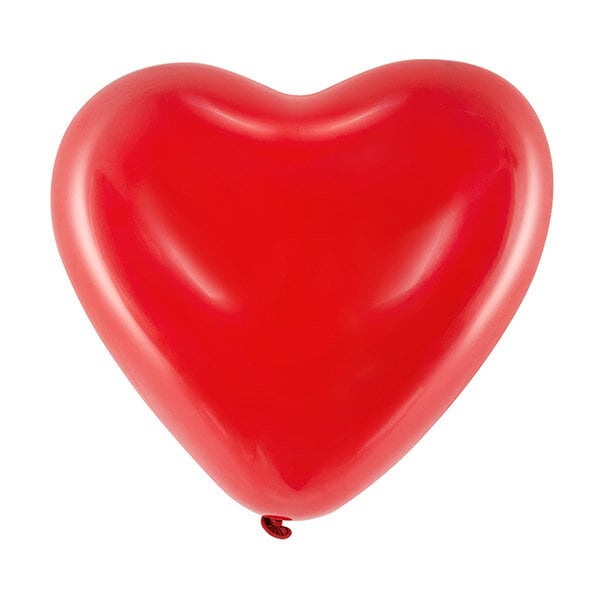 Ballonger - Röda Hjärtan 6-pack