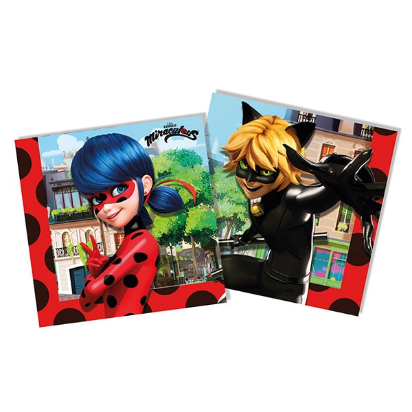 Miraculous Ladybug - Servetter 20-pack 