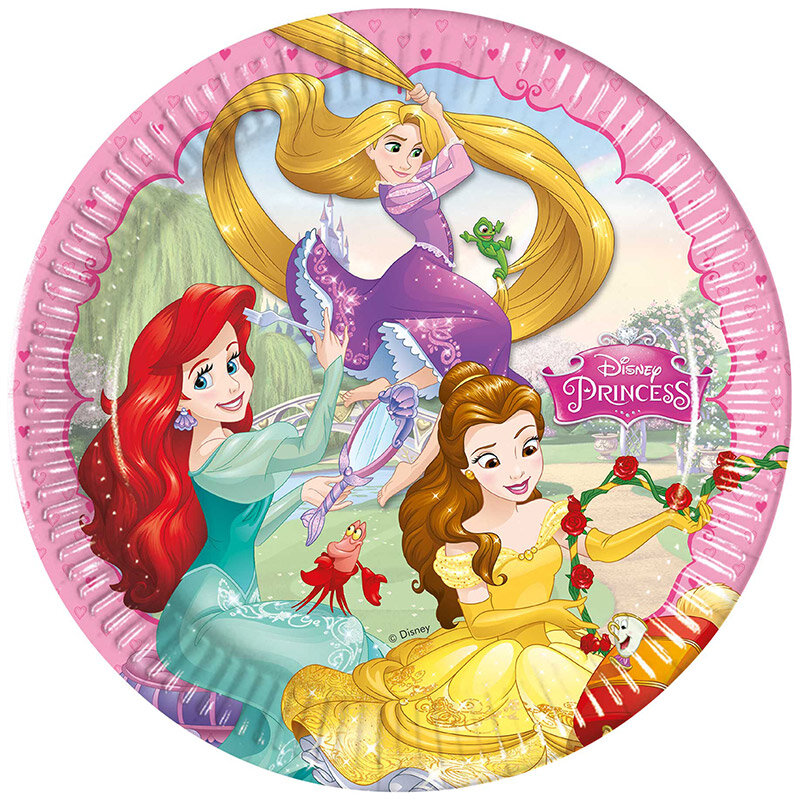Disney Princess Dreaming - Tallrikar 8-pack