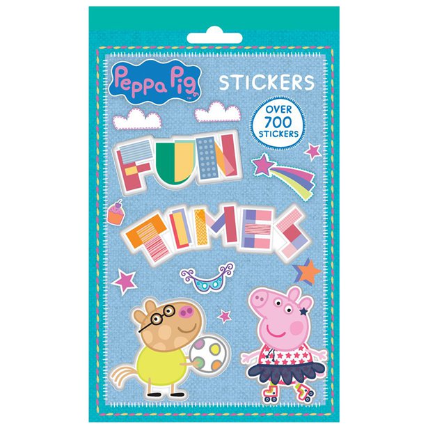 Greta Gris - Klistermärken 700-pack
