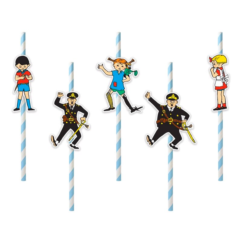 Pippi Långstrump, Sugrör 10-pack