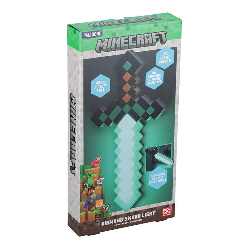 Minecraft - Lampa Diamond Sword 40 cm