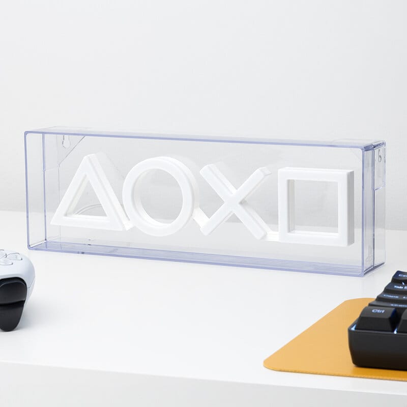 Playstation Neon LED-Lampa