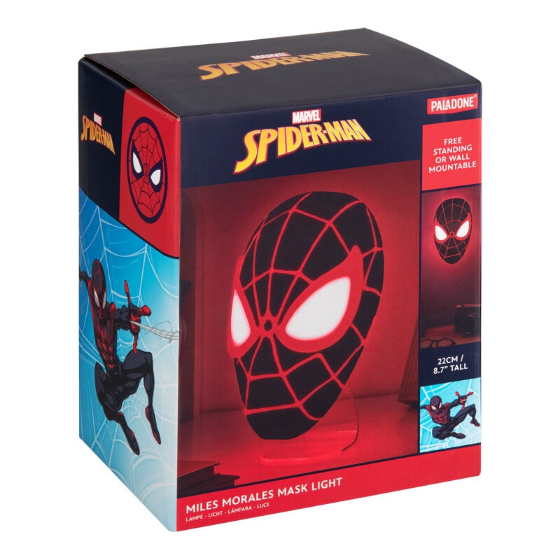 Miles Morales Mask Lampa