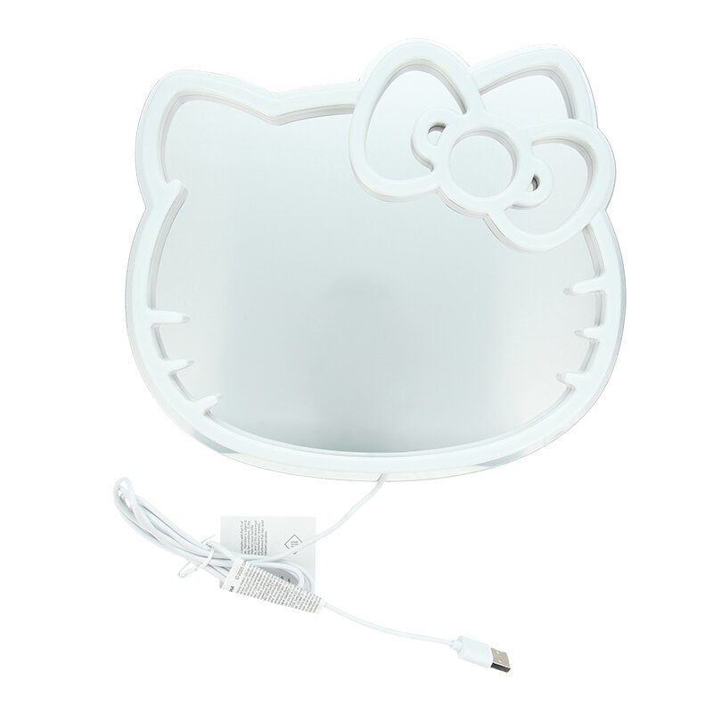 Hello Kitty LED-Vägglampa med spegel