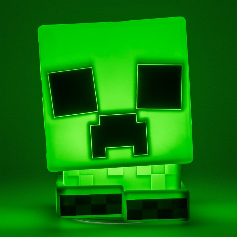 Minecraft - Creeper Lampa Silikon 15 cm