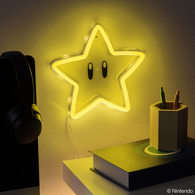 Super Mario - LED-Vägglampa Superstar