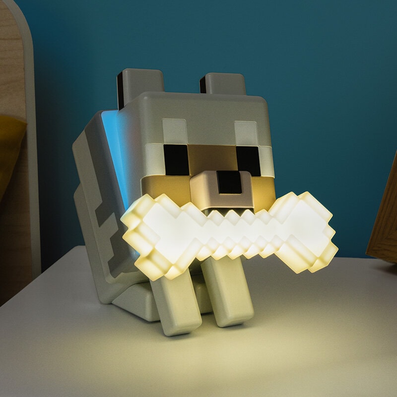 Minecraft - Wolf GloBuddies Lampa