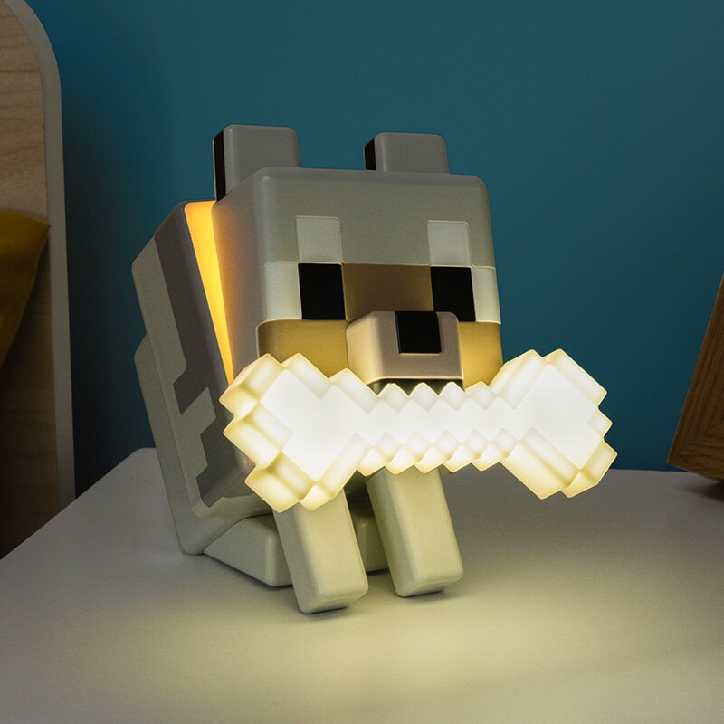Minecraft - Wolf GloBuddies Lampa