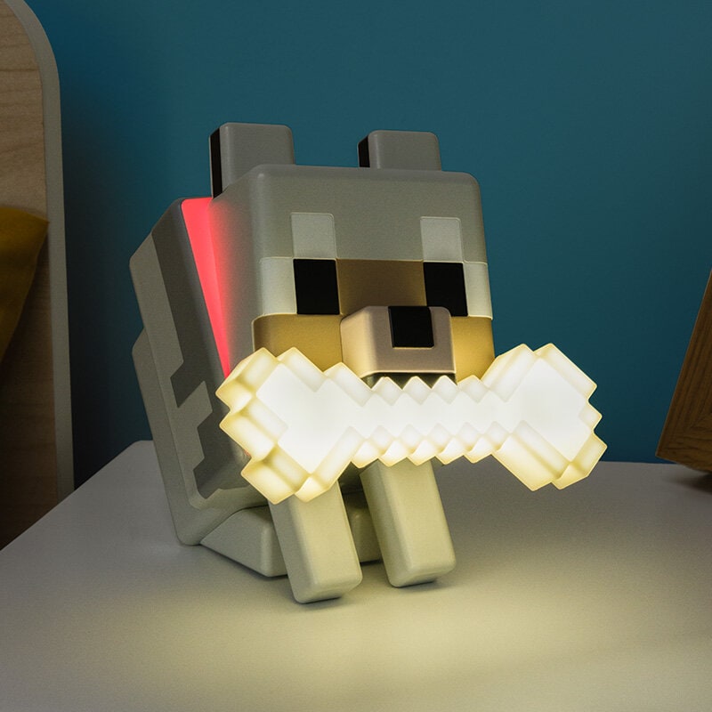 Minecraft - Wolf GloBuddies Lampa