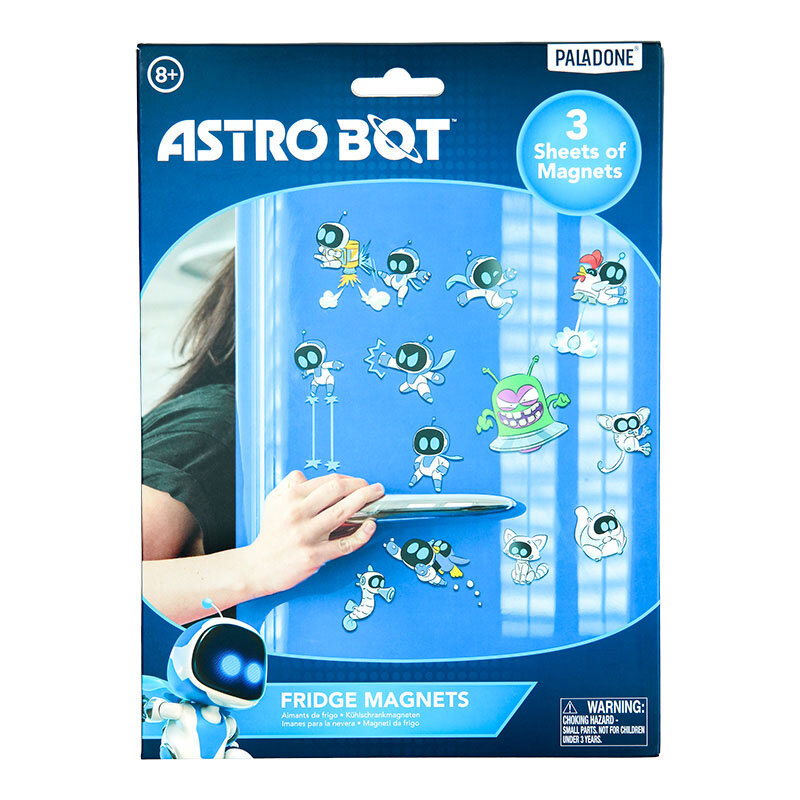 Astro Bot Kylskåpsmagneter 34-pack