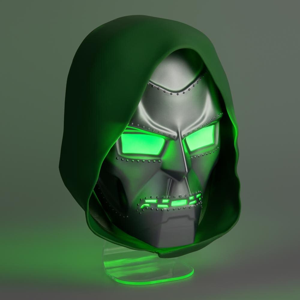 Dr Doom Mask Lampa