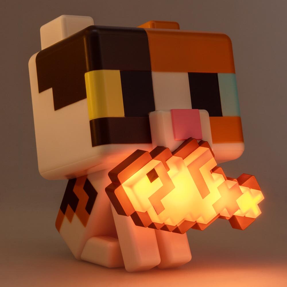 Minecraft Cat GloBuddies Lampa